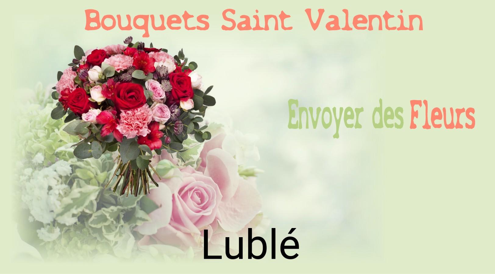 Roses de Saint-Valentin livrées à Lublé